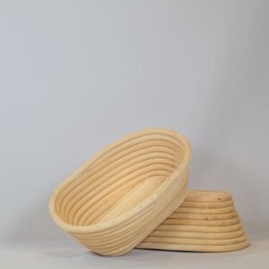 Oval Coiled Wicker Proofing Basket
