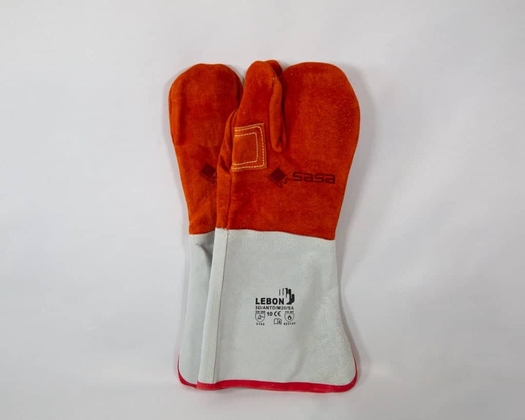 High Temp Leather Oven Gloves - TMB Baking