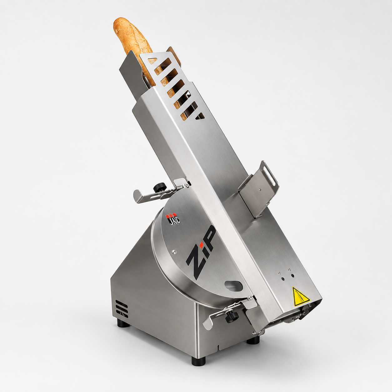 JAC Zip horizontal bagel, baguette and sub-roll slicer