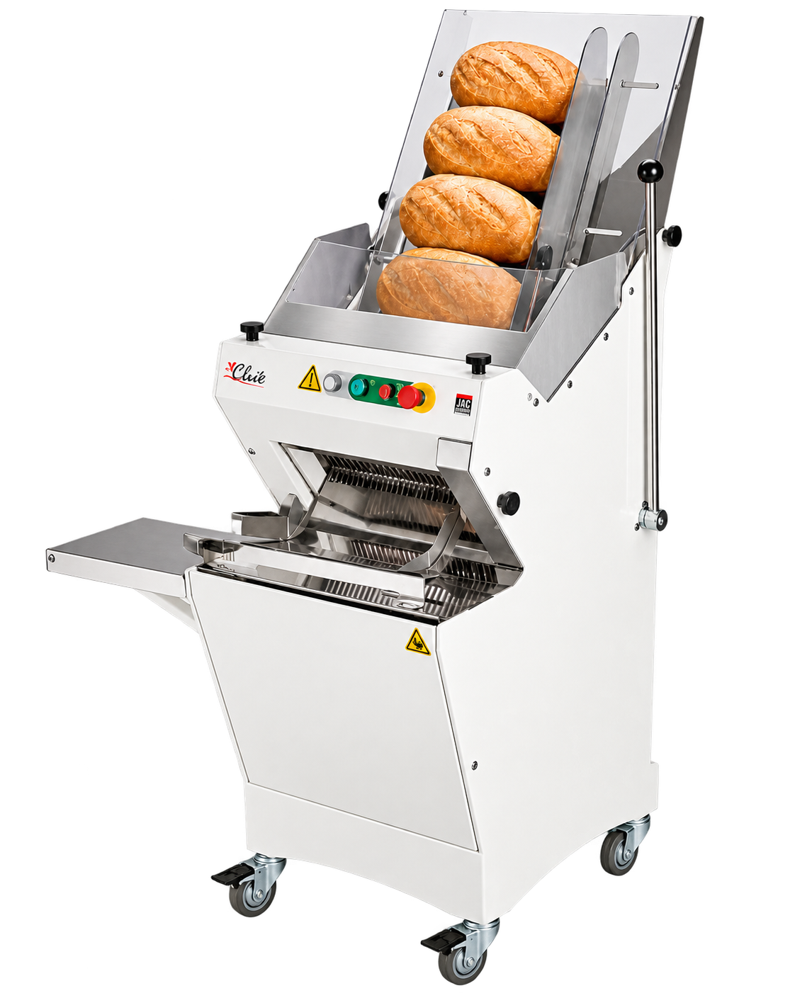 JAC Chute 450 sandwich loaf bread slicer