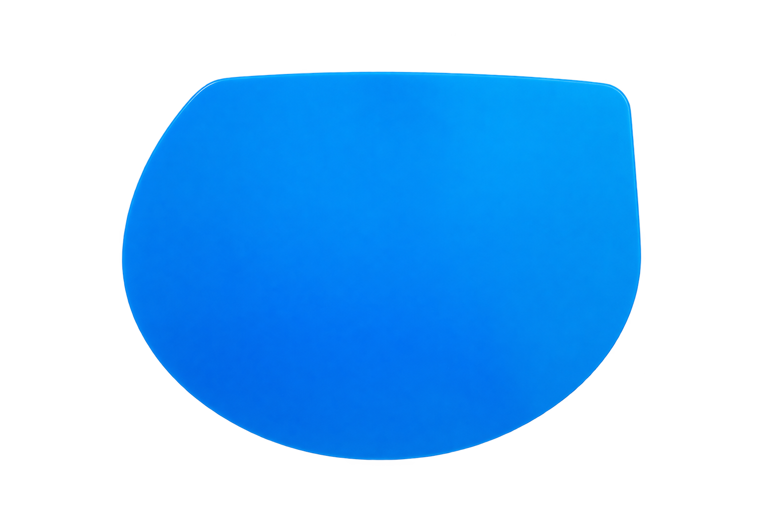 Scraper, Soft Plastic Half-round