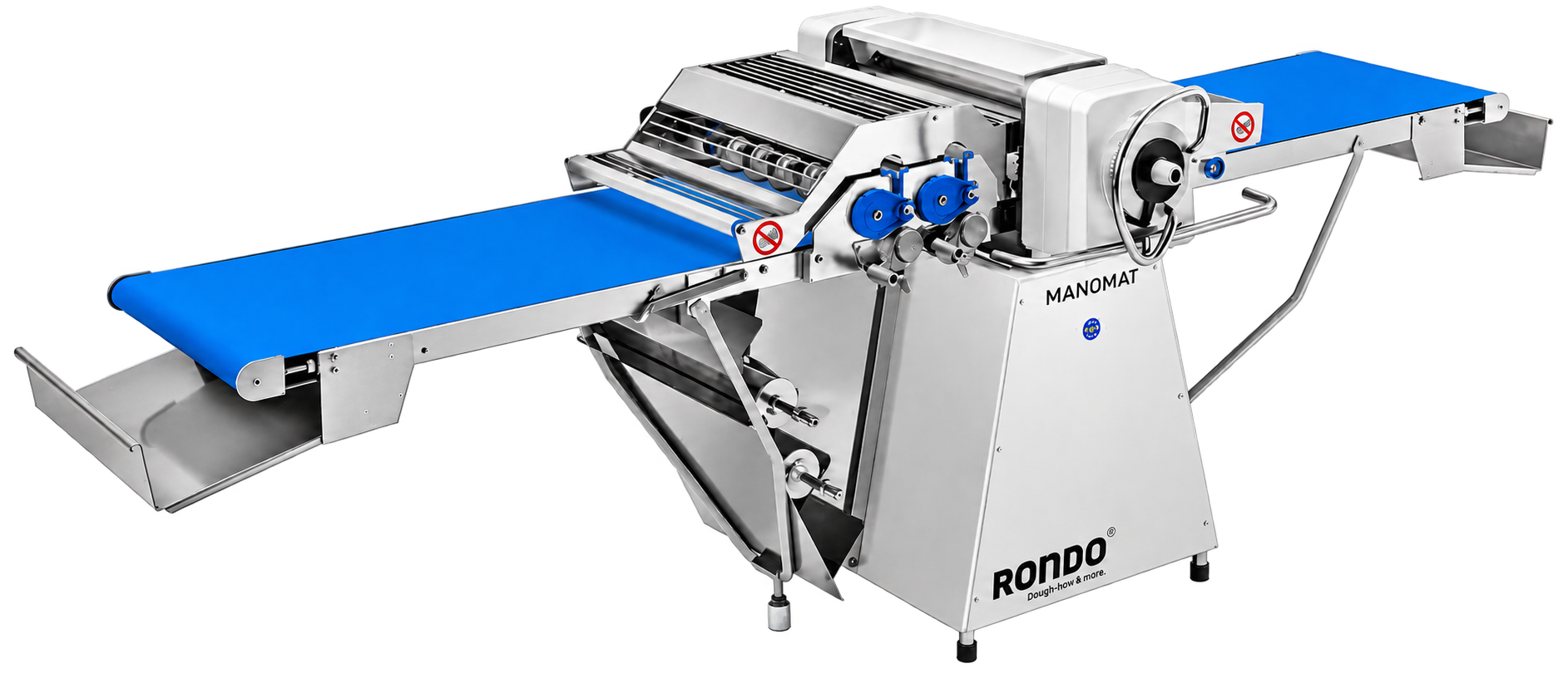 Rondo Cutomat sheeter with cutting station